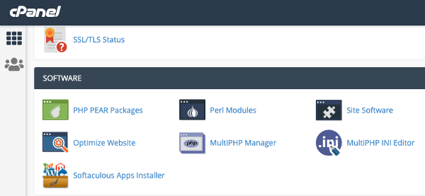 cPanel softaclous apps cPanel softaclous apps